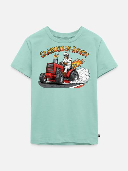 Grasnarben-Rowdy - Kinder Premium Bio T-Shirt - Mint