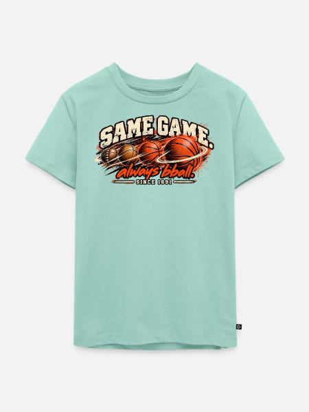 Basketball - Kinder Premium Bio T-Shirt - Mint 