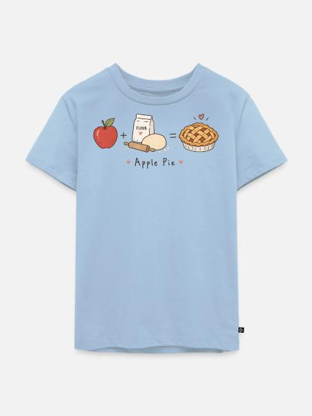 applepie - Kinder Premium Bio T-Shirt - Hellblau
