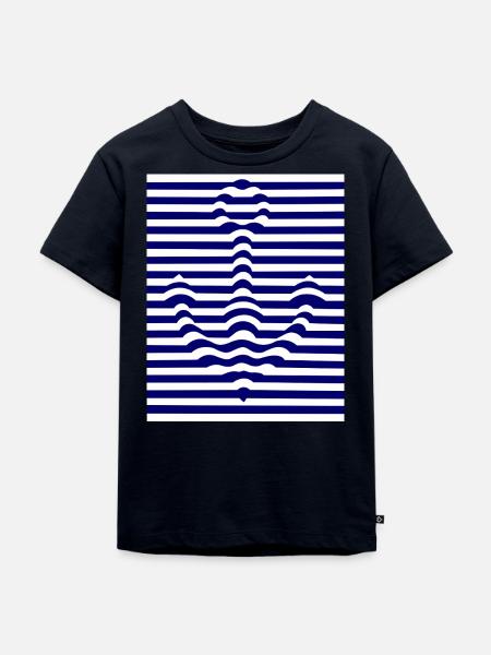Maritimer Anker – Ocean Design - Kinder Premium Bio T-Shirt - Navy
