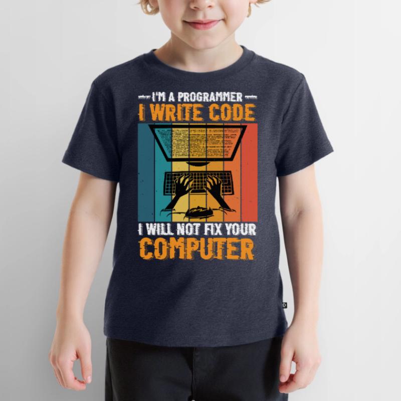 I'm A Programmer I Will Not Fix Your Computer 2 Kinder Premium Bio T-Shirt
