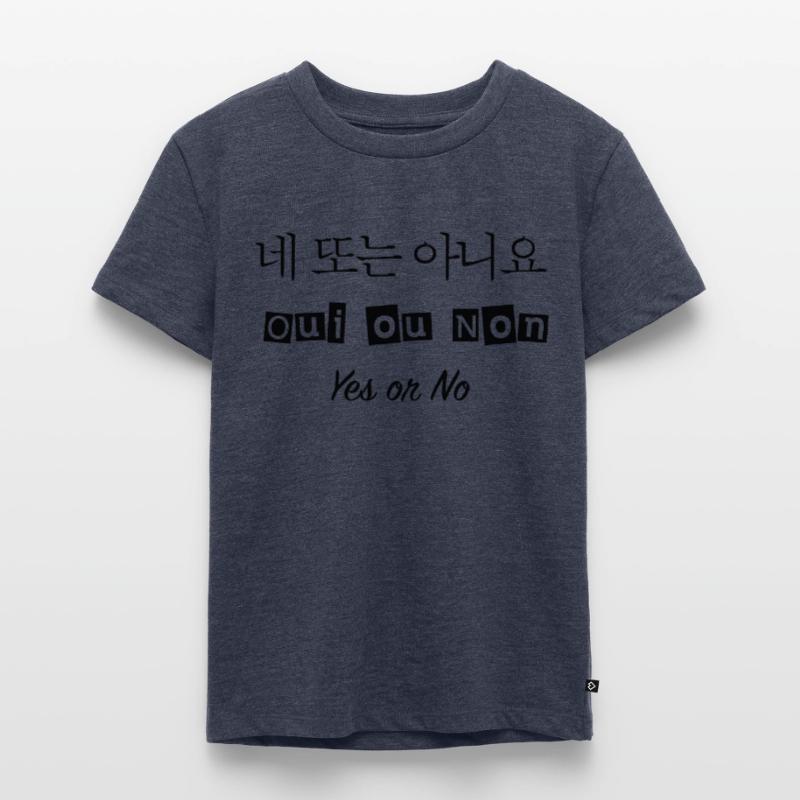네 또는 아니요 - Ja oder Nein - Ja oder Nein Kinder Premium Bio T-Shirt