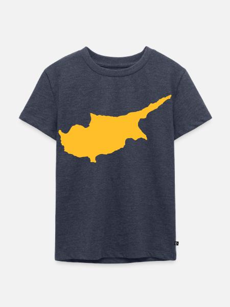 Zypern - Kinder Premium Bio T-Shirt - Jeansblau