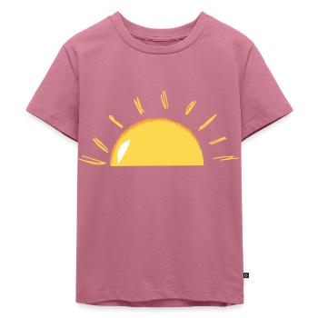 Sunshine - Kids Premium Organic T-Shirt - mauve - Front - Hailey (125cm)