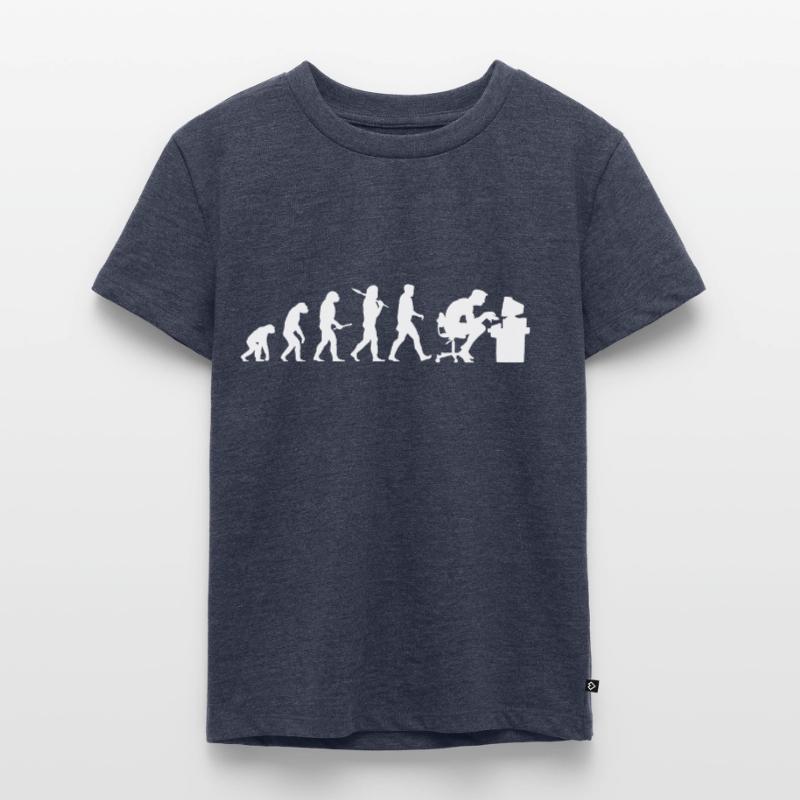 Evolution Computer Nerd! PC Nerd! IT! Technology! Kids Premium Organic T-Shirt