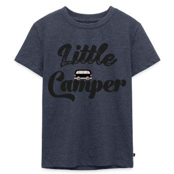 Jeunes campeurs Camping Camping Caravane Camping-car - T-shirt Premium bio Enfant - bleu jeans  - Devant - Mikhail (115cm)