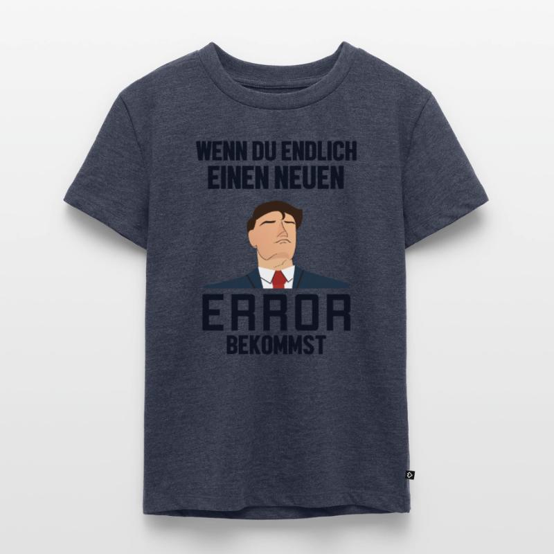 Neuen Error Bekommen Developer Coder Programmierer Kinder Premium Bio T-Shirt