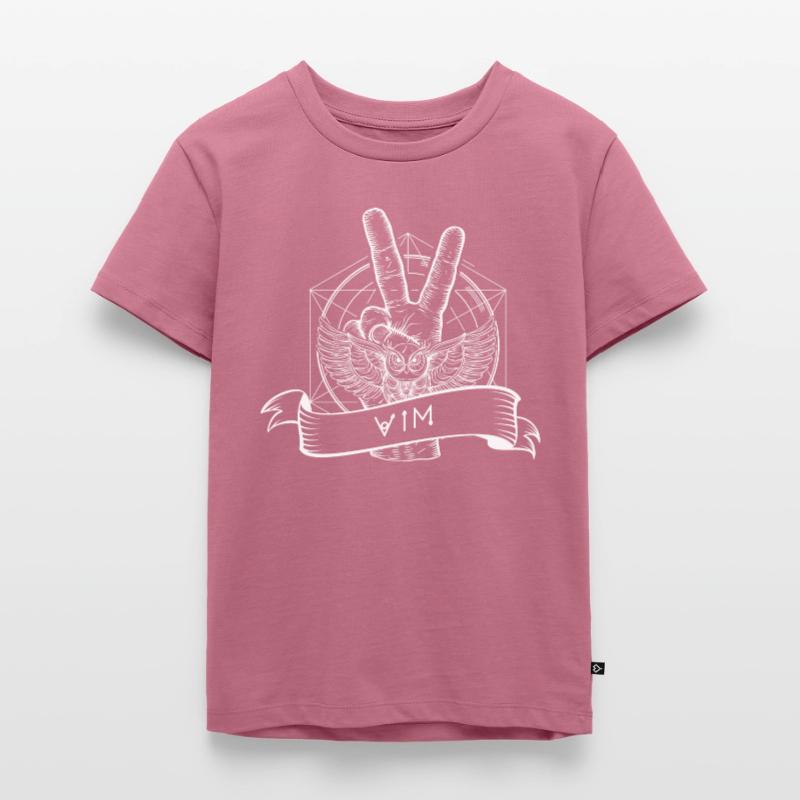 vim linux open source console editor Kids Premium Organic T-Shirt