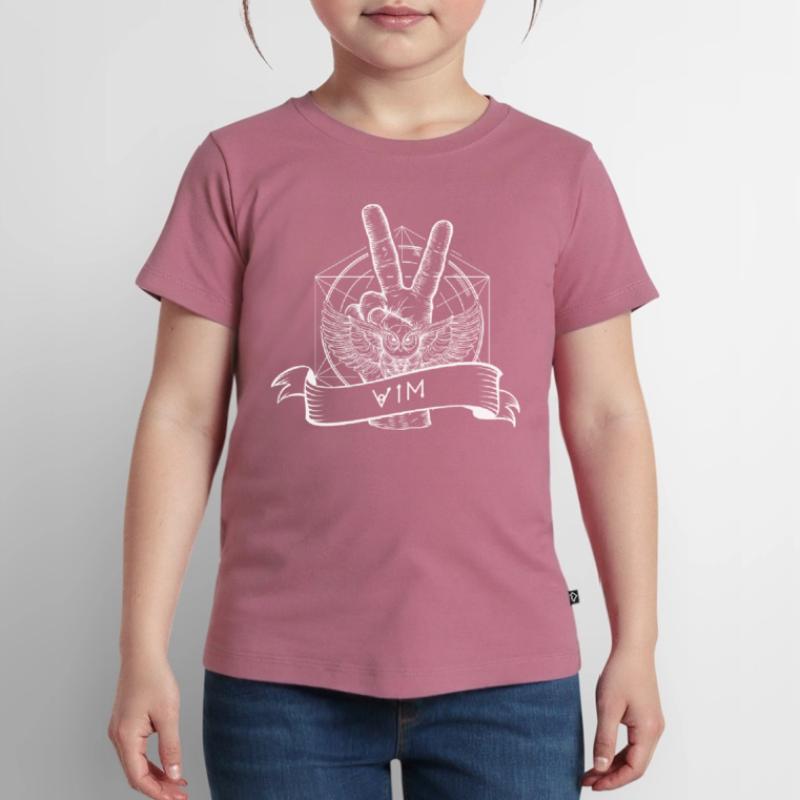 vim linux open source console editor Kids Premium Organic T-Shirt