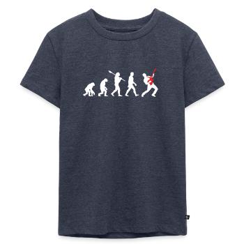 guitare - T-shirt Premium bio Enfant - bleu jeans  - Devant - Mikhail (115cm)