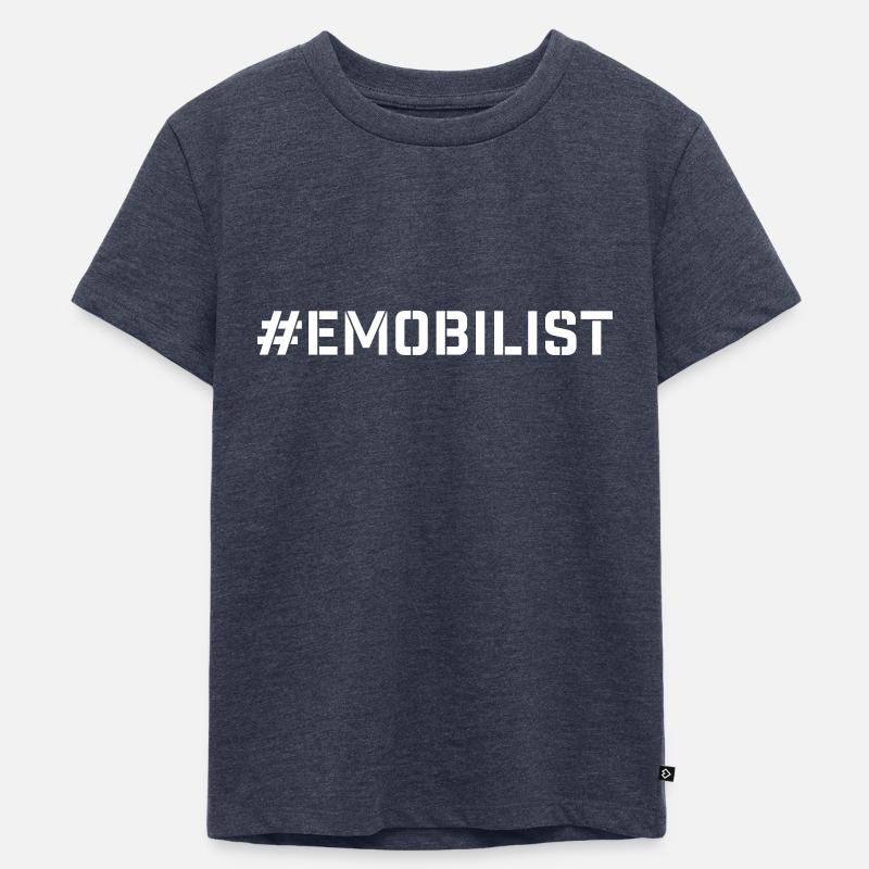 #emobilist - T-shirt Premium bio Enfant - bleu jeans 