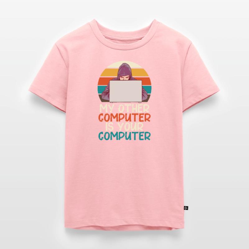 Programmer Geek Computer Programming Coder L Kids Premium Organic T-Shirt