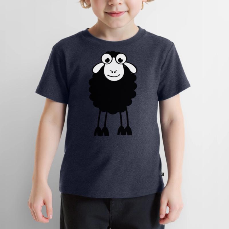 Schafe, weiße oder schwarze Schafe. Träumen oder schlafen Kinder Premium Bio T-Shirt