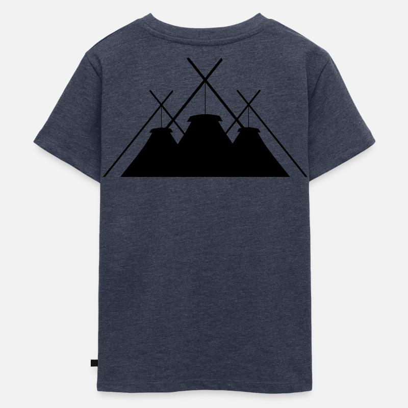 3 Kothen (Version 2021) - Kinder Premium Bio T-Shirt - Jeansblau 