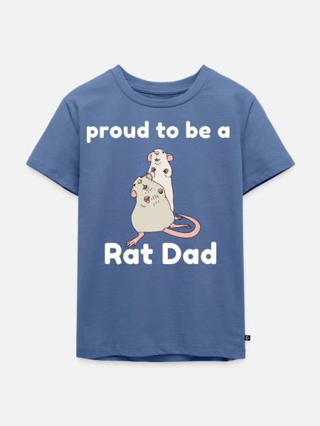 Rattenvater - Kinder Premium Bio T-Shirt - Taubenblau