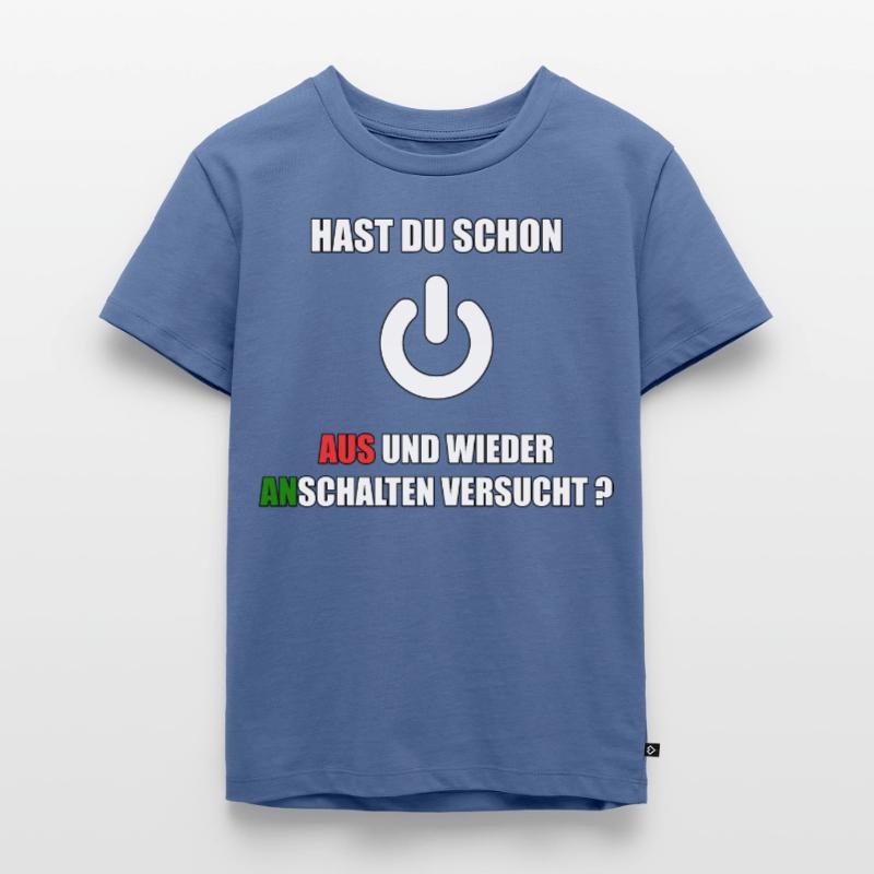 Witziges Informatik Student Coder Programmierer Kinder Premium Bio T-Shirt