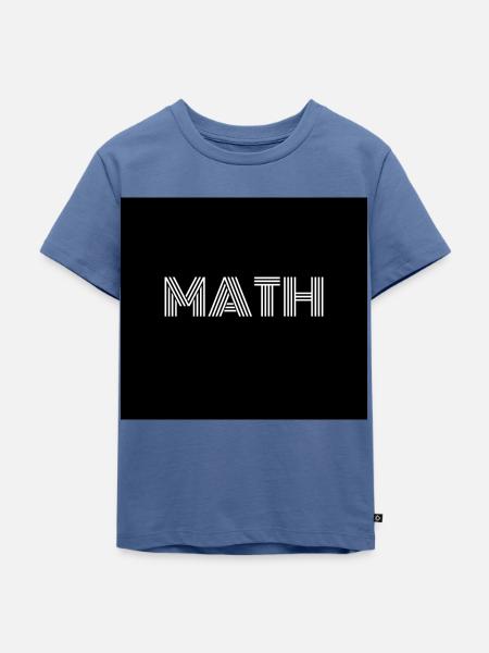 Mathematik - Kinder Premium Bio T-Shirt - Taubenblau