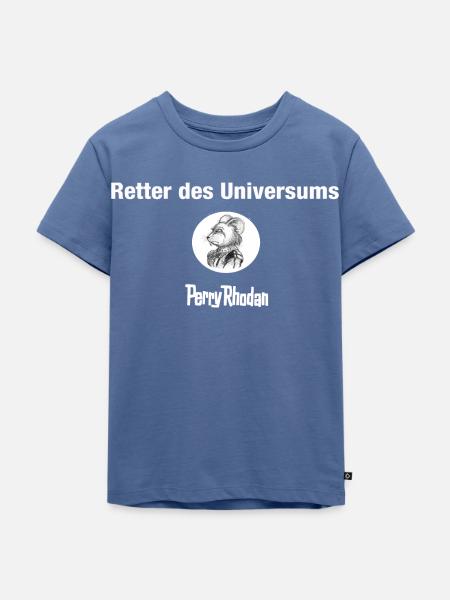Gucky – Retter des Universums weiß - Kinder Premium Bio T-Shirt - Taubenblau