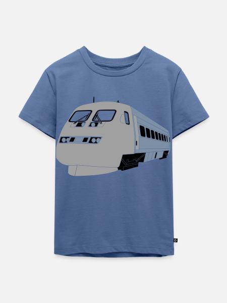 X2000 - Kinder Premium Bio T-Shirt - Taubenblau