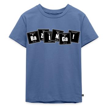 The Big Bang Theory Spruch Periodensystem - Kinder Premium Bio T-Shirt - Taubenblau - Vorne - Mikhail (115cm)