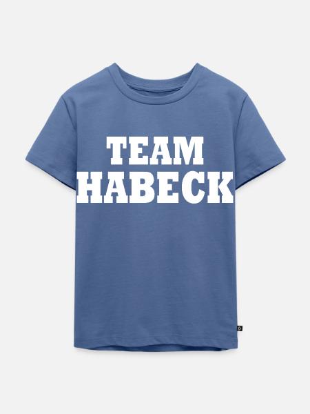 Team habeck - Kinder Premium Bio T-Shirt - Taubenblau