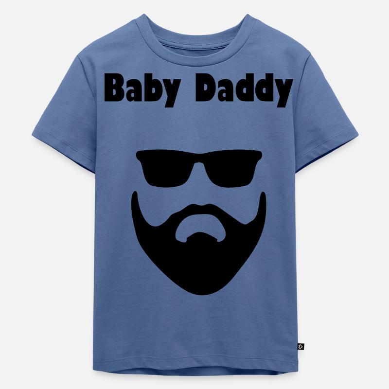Bébé Daddy Bart lunettes de soleil Cool - T-shirt Premium bio Enfant - bleu pigeon