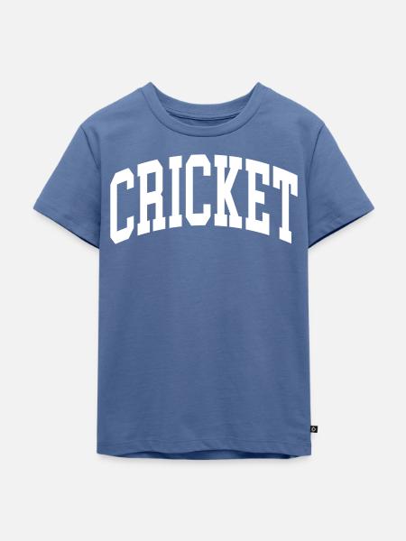 Cricket - Kinder Premium Bio T-Shirt - Taubenblau