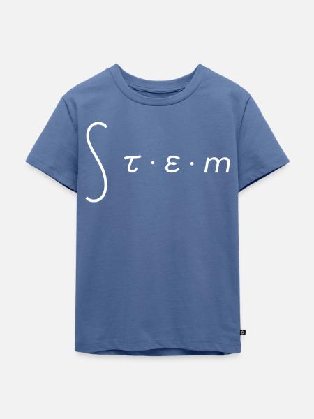 STAMM - Kinder Premium Bio T-Shirt - Taubenblau