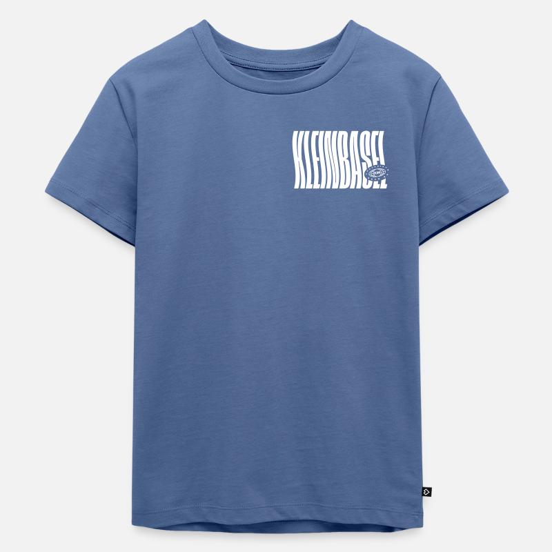 Kleinbasel Basel - Kinder Premium Bio T-Shirt - Taubenblau