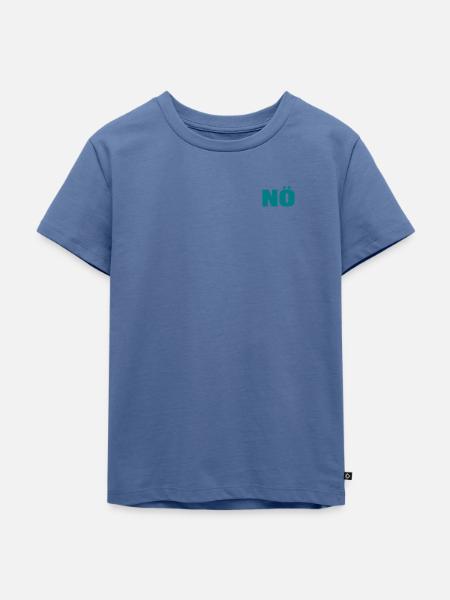 Einfach nur NÖ - Kinder Premium Bio T-Shirt - Taubenblau