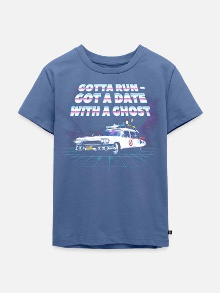 Ghostbusters Date Mit Einem Geist - Kinder Premium Bio T-Shirt - Taubenblau