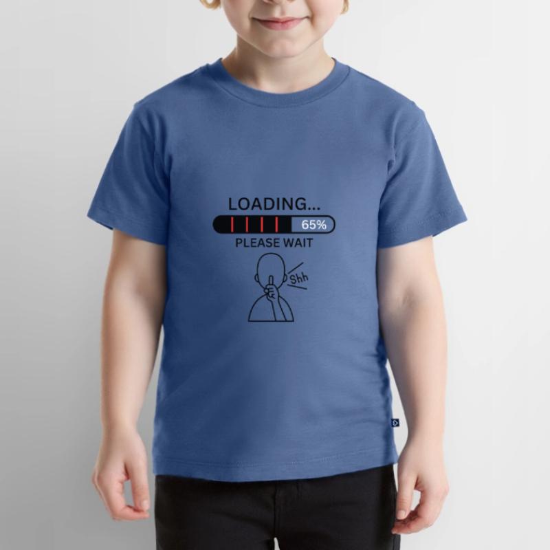 Loading Please Wait Kids Premium Organic T-Shirt