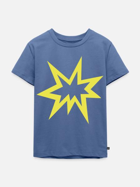 Explosion - Kinder Premium Bio T-Shirt - Taubenblau