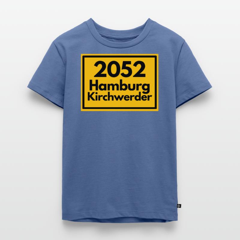 OLD POSTCODE POSTCODE 2053 HAMBURG KIRCHWERDER Kids Premium Organic T-Shirt