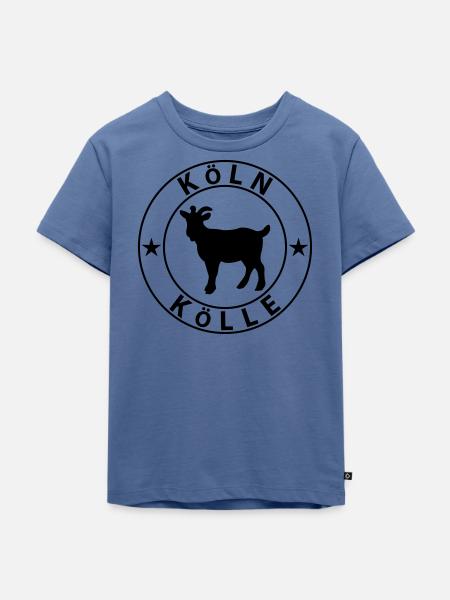 Köln - Kinder Premium Bio T-Shirt - Taubenblau
