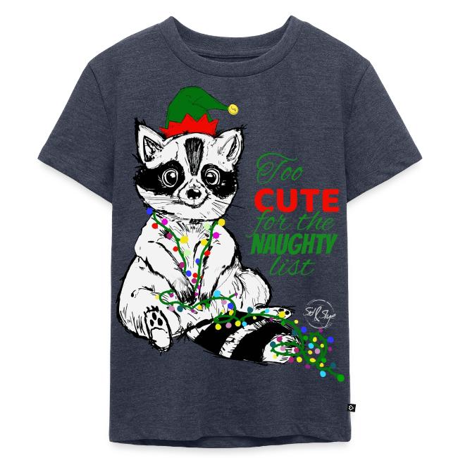 Lustiger Waschbär mit Spruch 1