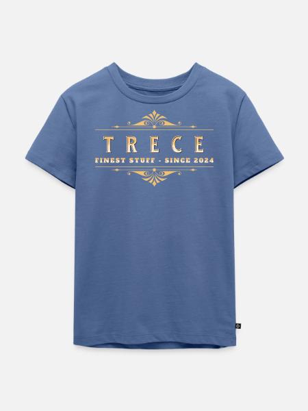 Trece 13 - Kinder Premium Bio T-Shirt - Taubenblau