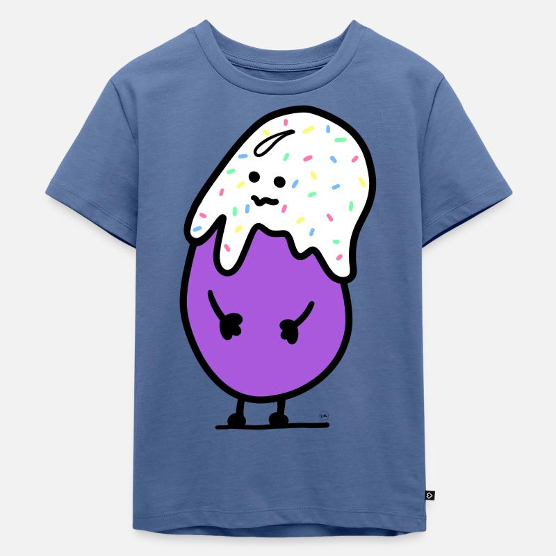 Haricot - T-shirt Premium bio Enfant - bleu pigeon