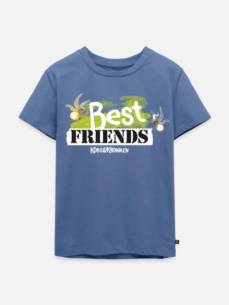 KoboldKroniken Best Friends - Kinder Premium Bio T-Shirt - Taubenblau