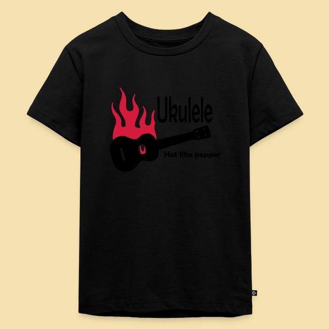 Ukulele Burning like pepper
