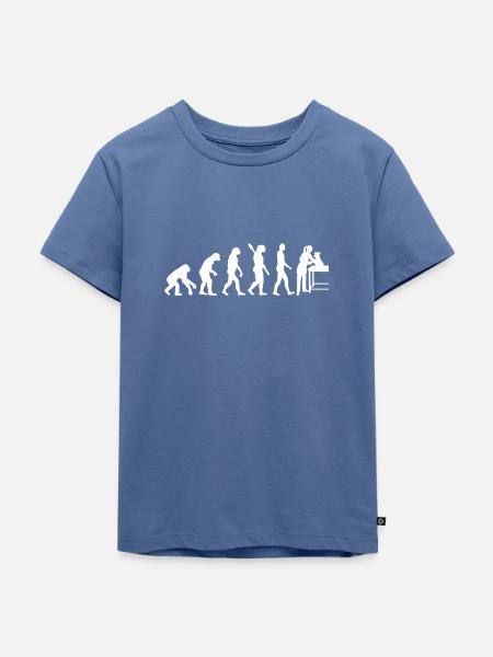 Tierärztin - Kinder Premium Bio T-Shirt - Taubenblau