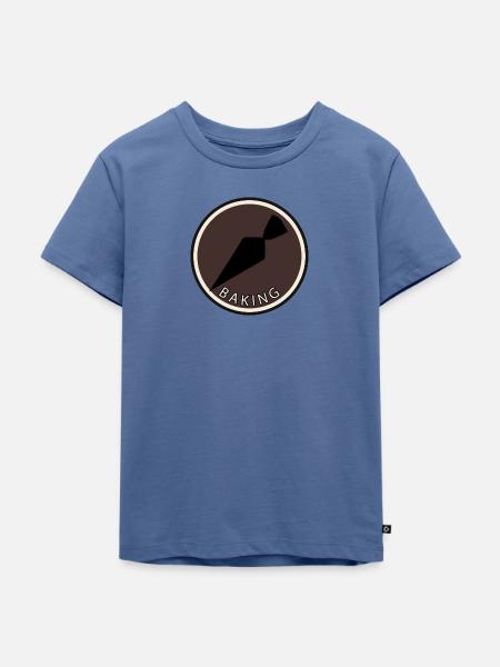 Törtchen - Kinder Premium Bio T-Shirt - Taubenblau