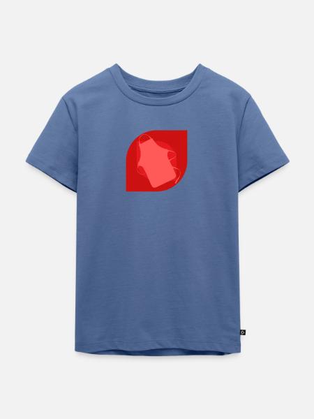 Backwaren Bäcker Backwaren - Kinder Premium Bio T-Shirt - Taubenblau