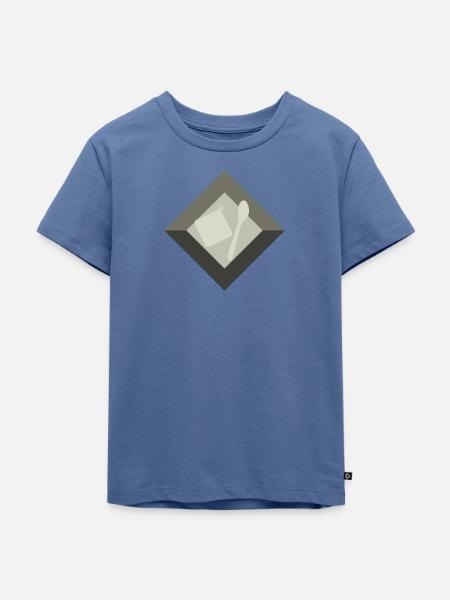 Backwaren Bäckerei Kuchen - Kinder Premium Bio T-Shirt - Taubenblau
