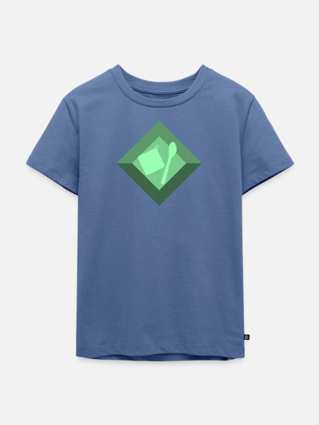 Backen Backwaren Backwaren - Kinder Premium Bio T-Shirt - Taubenblau