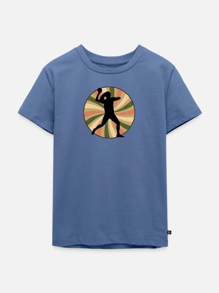 Mannschaft Dodgeballteam - Kinder Premium Bio T-Shirt - Taubenblau