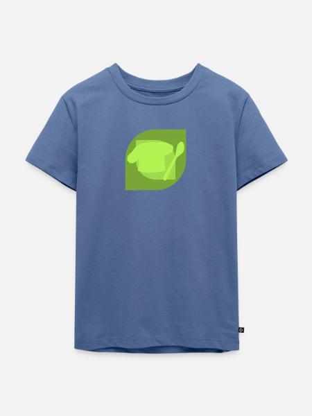 Backen Backwaren Muffin - Kinder Premium Bio T-Shirt - Taubenblau