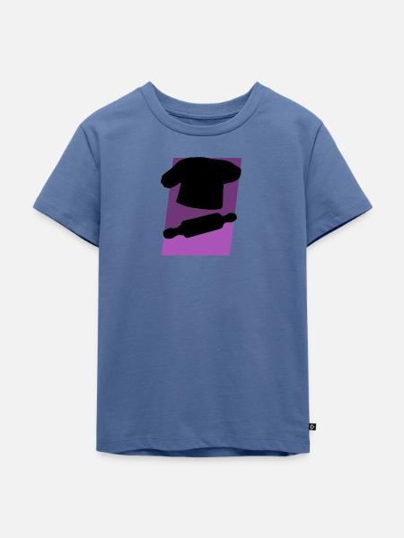Backwaren Cupcake Backwaren - Kinder Premium Bio T-Shirt - Taubenblau
