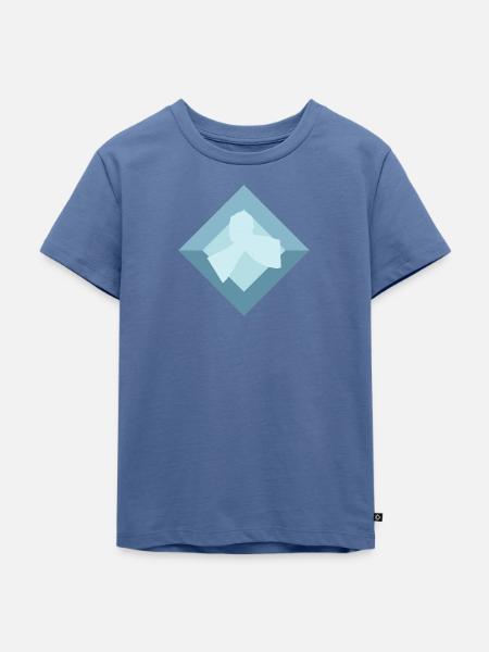 Armdrücken Starker Mann Starker Mann - Kinder Premium Bio T-Shirt - Taubenblau