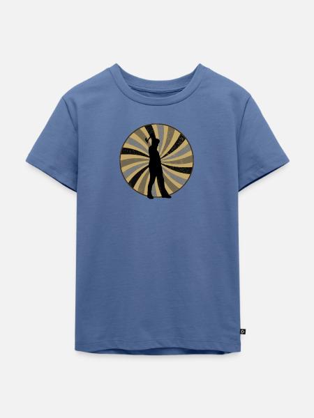 Axtwerfen Sportart Axt - Kinder Premium Bio T-Shirt - Taubenblau